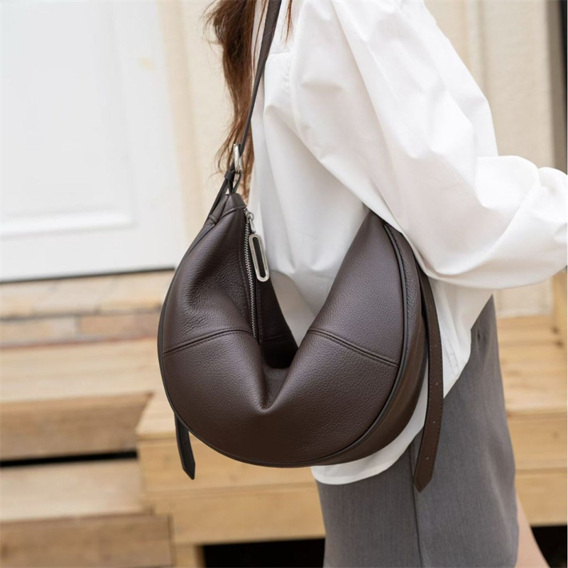 BURMINSA Soft Genuine Leather  - Leather Work Bag ulasan dan harga