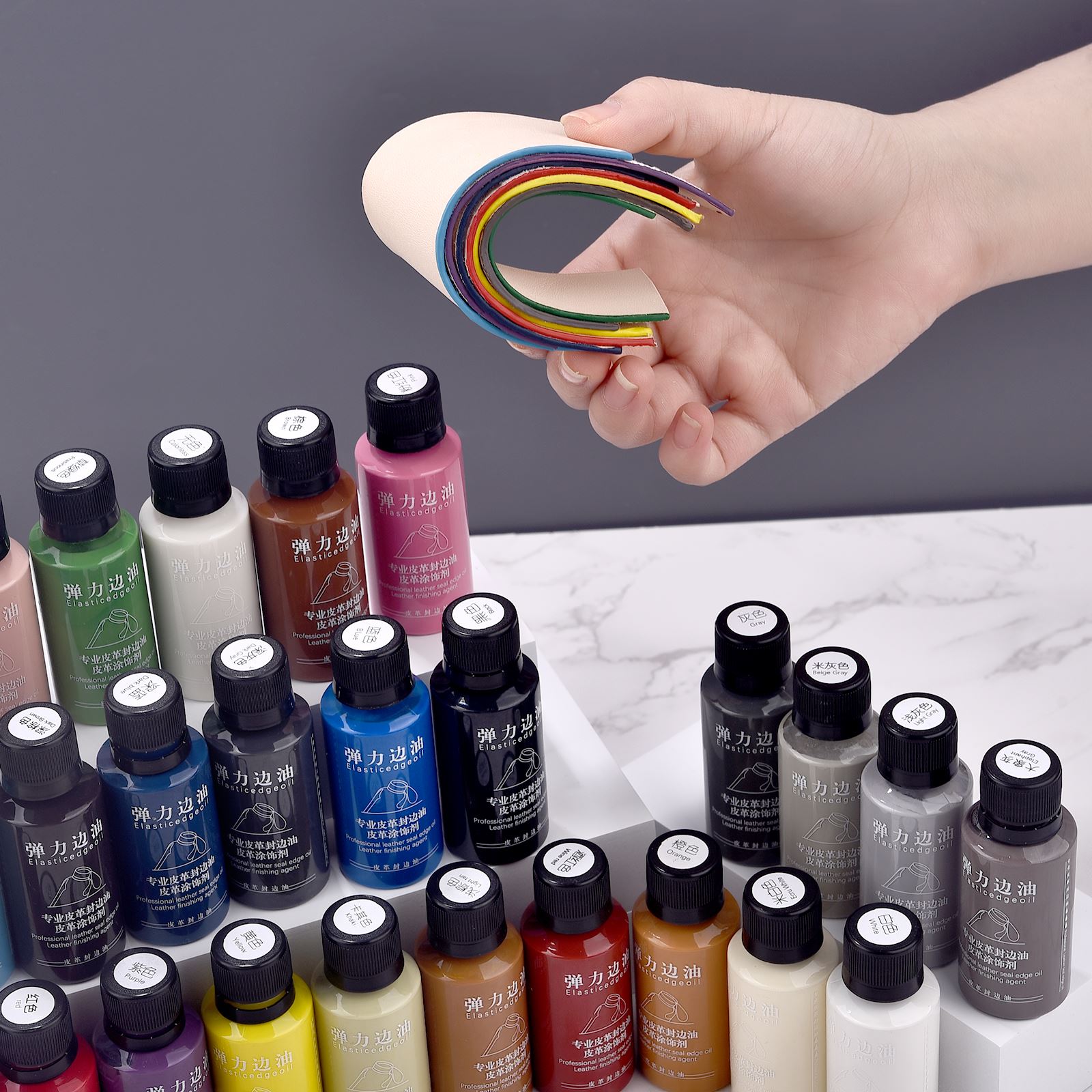 30ml Leather Edge Paint Oil Dy - Leather Dye Finish ulasan dan harga