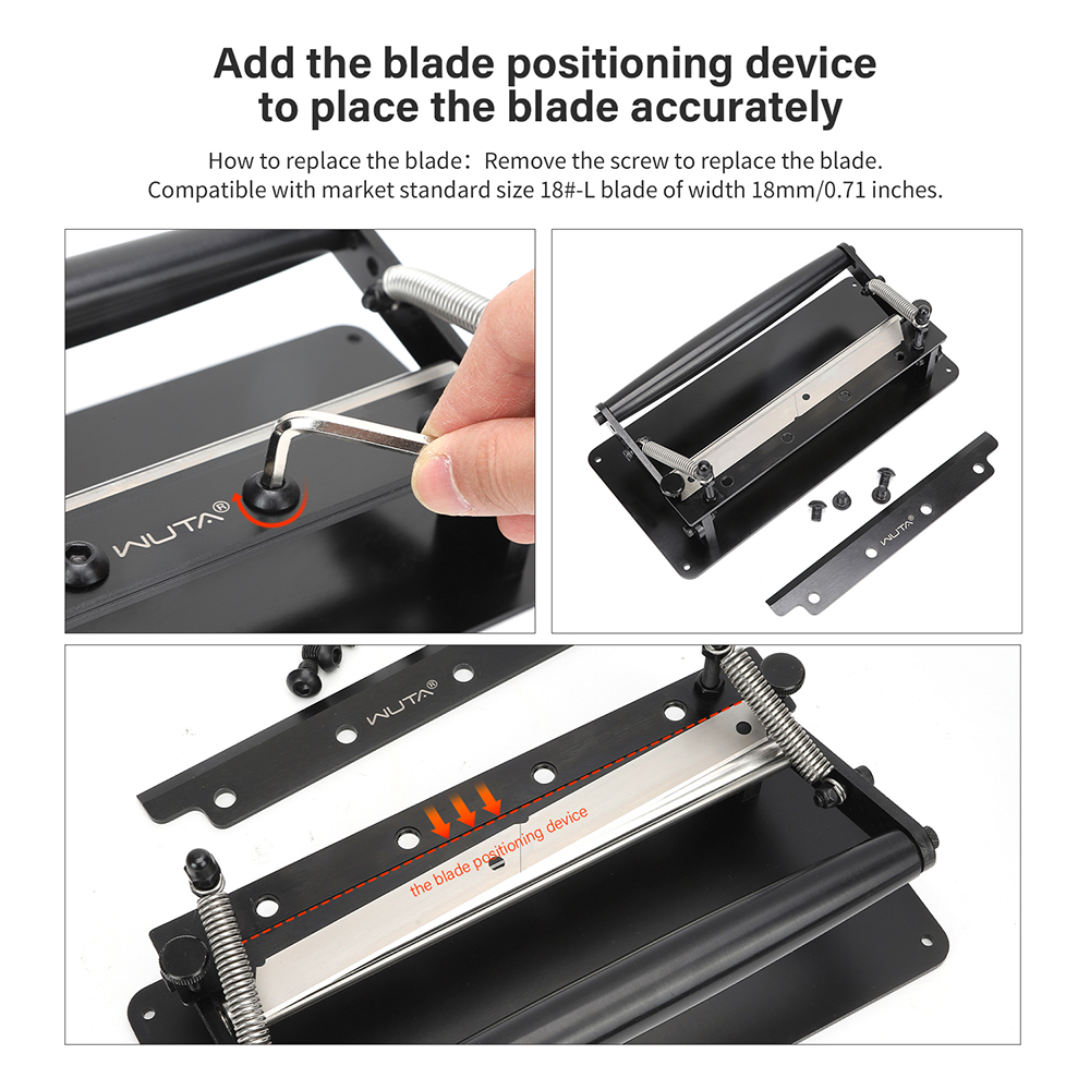 WUTA Manual Leather Skiving Ma - Skiver Leather Thin ulasan dan harga