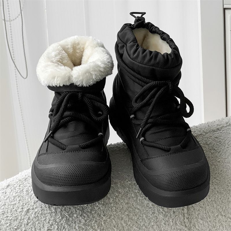 Designer New Men's Snow Boots  - Leather Work Flats ulasan dan harga