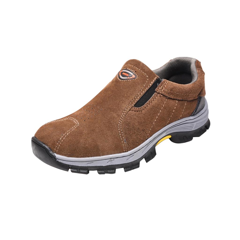 Waterproof Leather Steel Toe W - Leather Work Factory ulasan dan harga