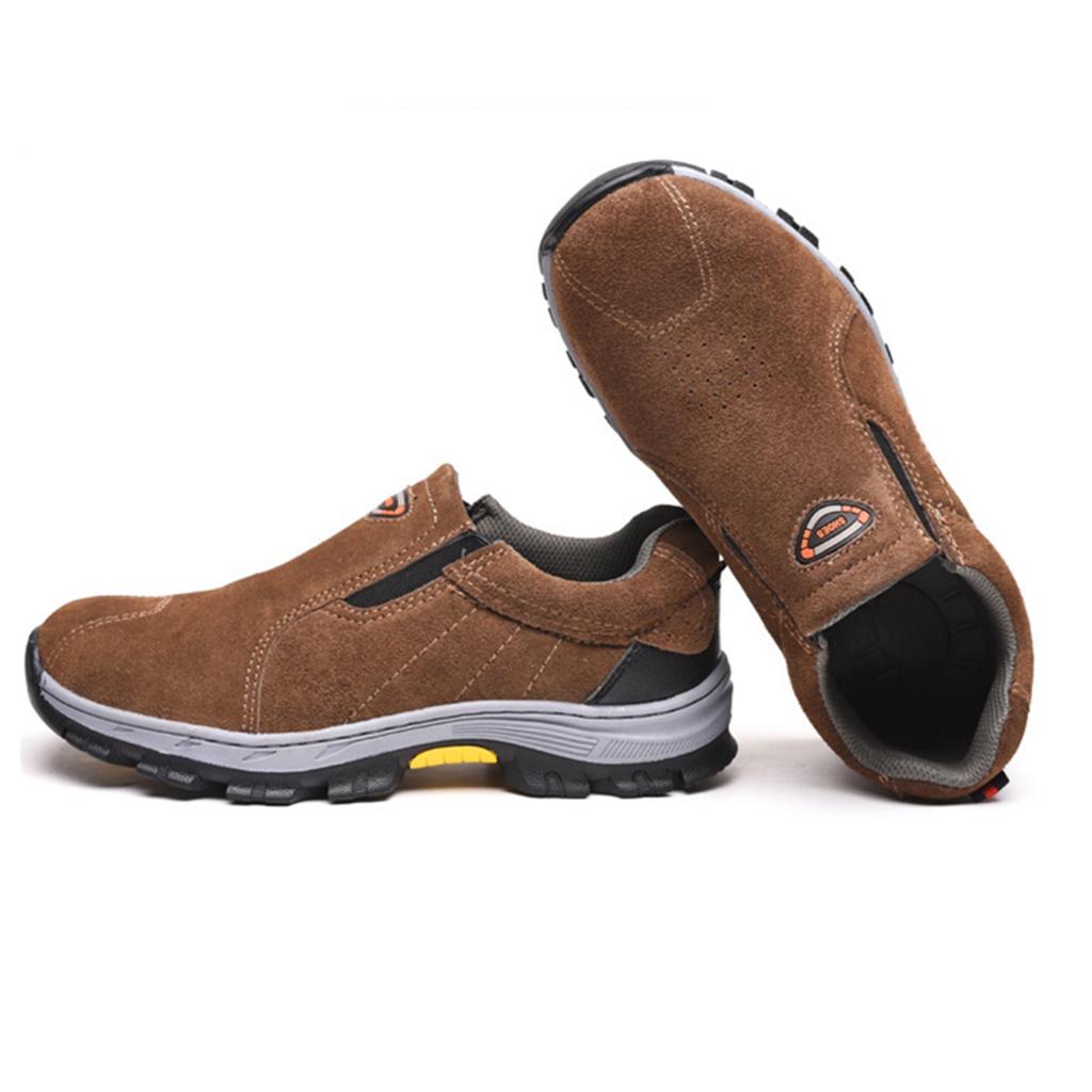 Waterproof Leather Steel Toe W - Leather Work Factory ulasan dan harga