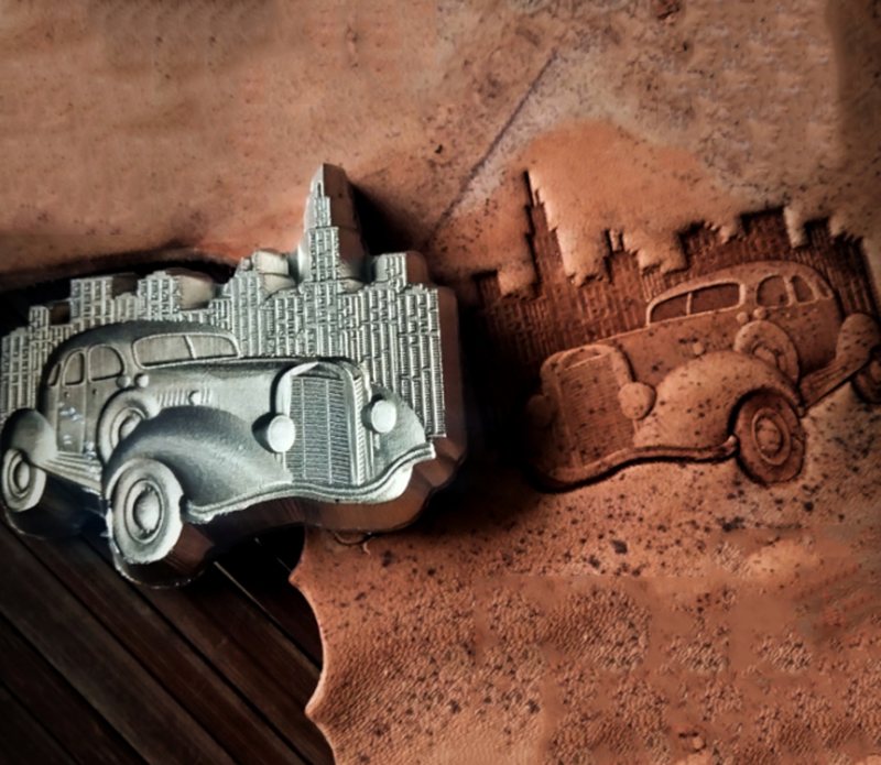 Locomotive style Horseless Vin - Leatherwork Punch ulasan dan harga