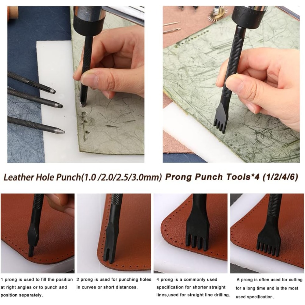 Leather Working Tools Practica - Leatherwork Or Leathercraft ulasan dan harga