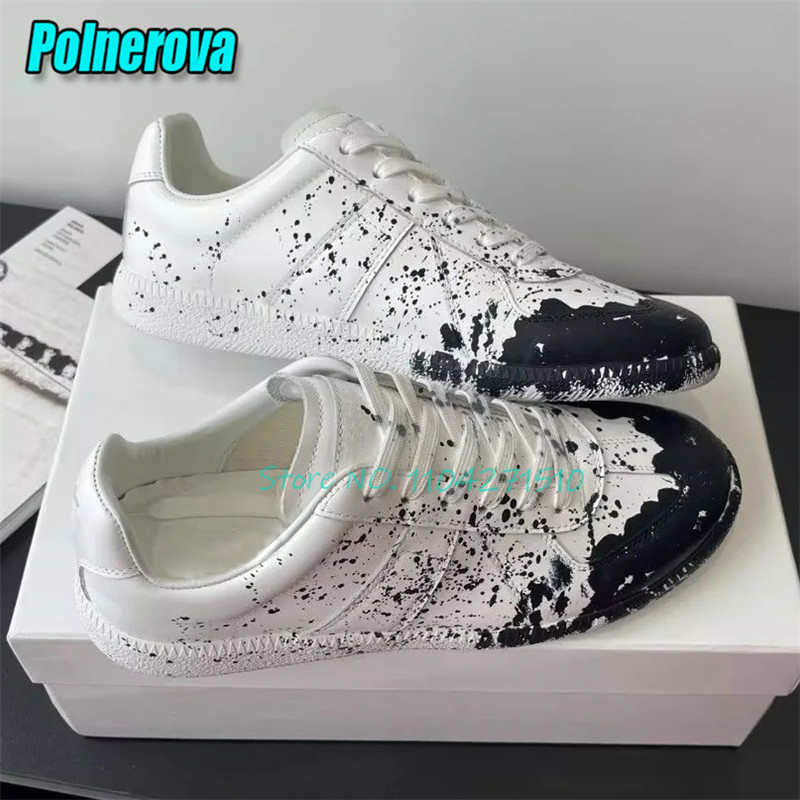 Summer Trendy Casual Sneakers  - Leather Dye Finish ulasan dan harga