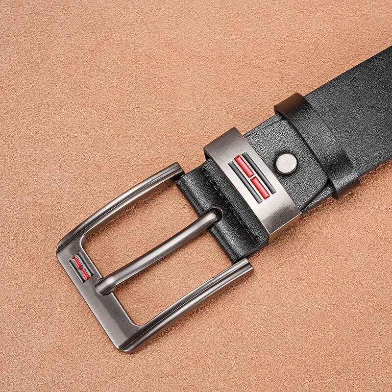Fashion Casual Luxury Men's Me - Leather Work Jeans ulasan dan harga