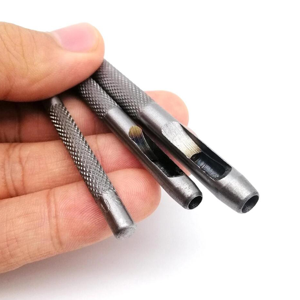 High-Quality 6pcs 1-5mm Hollow - Leatherwork Punch ulasan dan harga