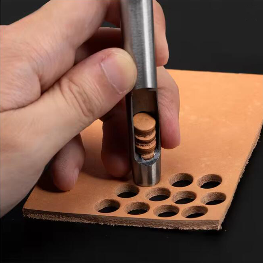 High-Quality 6pcs 1-5mm Hollow - Leatherwork Punch ulasan dan harga