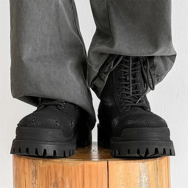 Work boots autumn/winter 2025  - Leather Work Flats ulasan dan harga