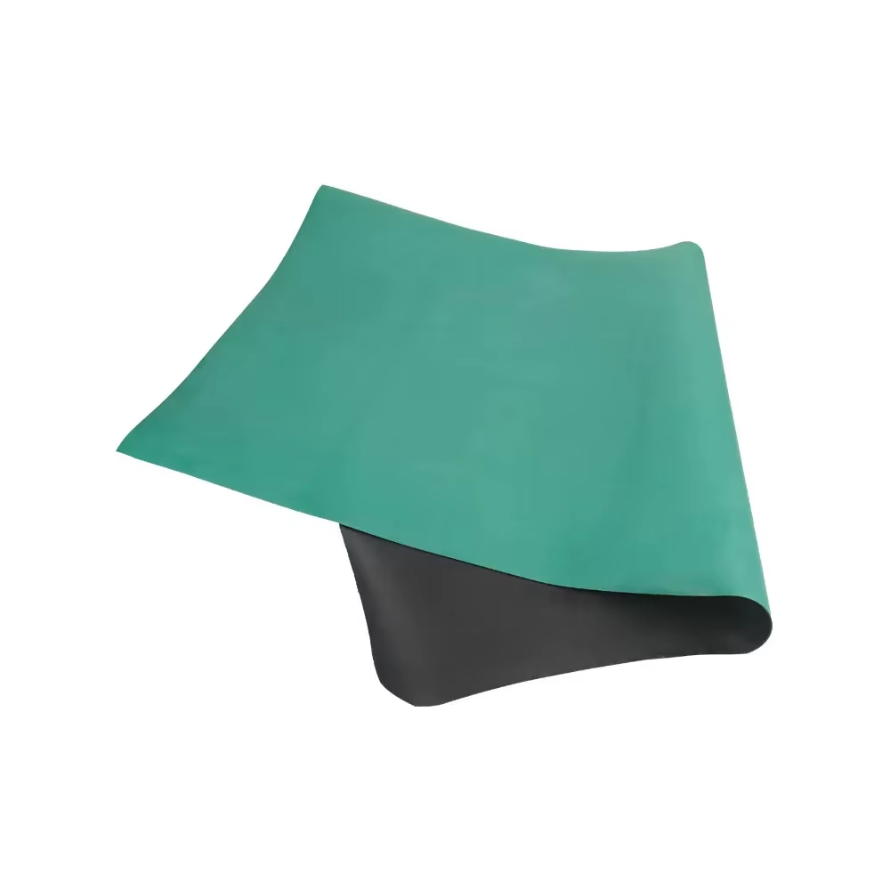 Work Safety Desk Green Rubber  - Leather Work Factory ulasan dan harga