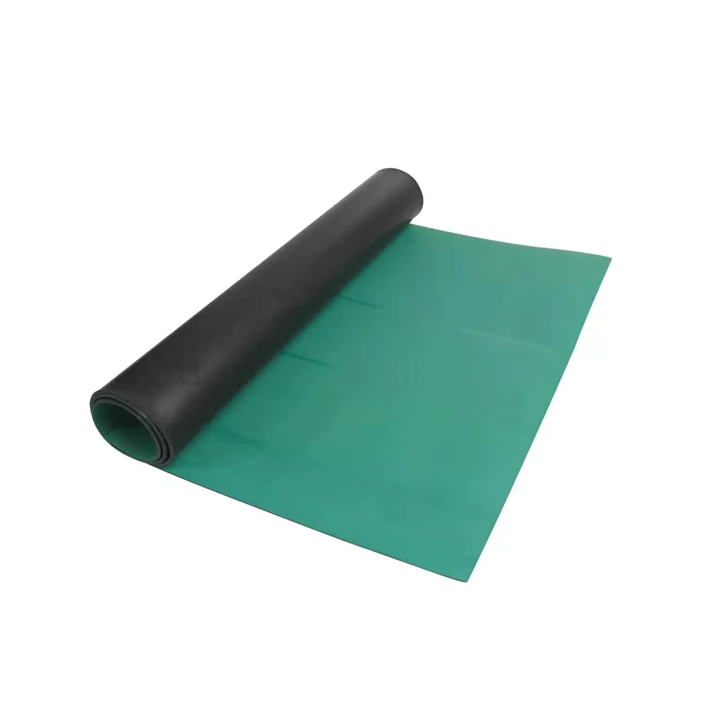 Work Safety Desk Green Rubber  - Leather Work Factory ulasan dan harga