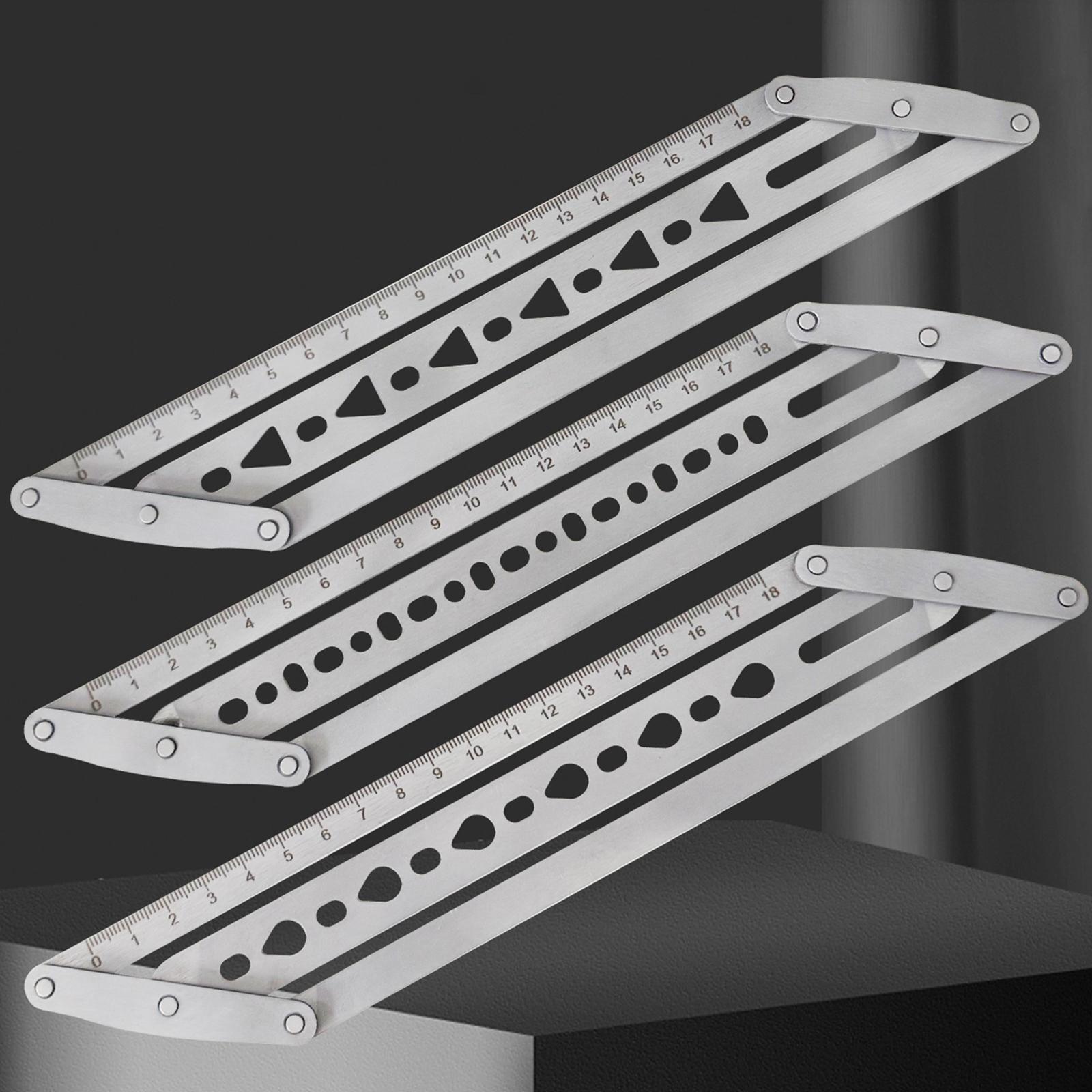 Belt Positioning Auxiliary Rul - Leatherwork Ruler ulasan dan harga