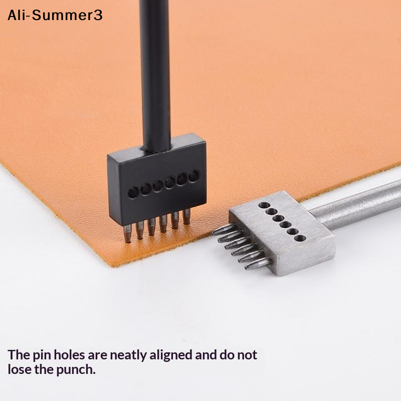【J3a】3Pcs Manual Leather Hole  - Leatherwork Punch ulasan dan harga