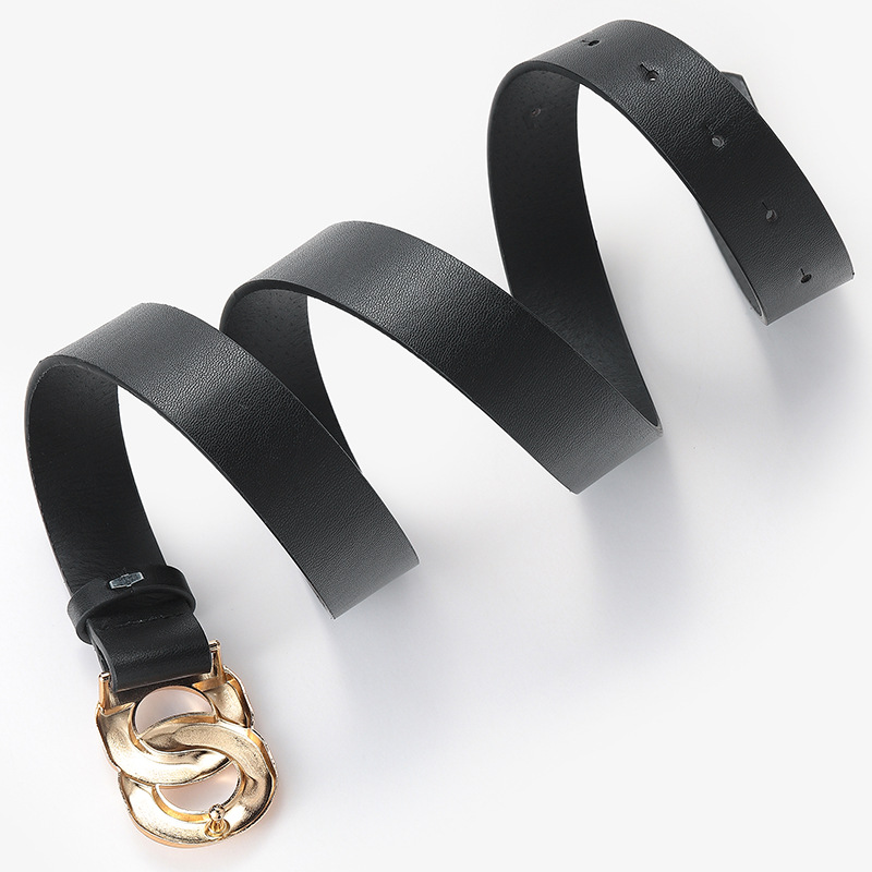 Women's Trousers Belt  High Qu - Leather Work Jeans ulasan dan harga
