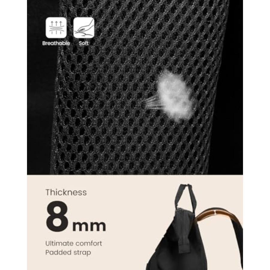 Laptop Backpack for Women, Tea - Leather Work Bag ulasan dan harga
