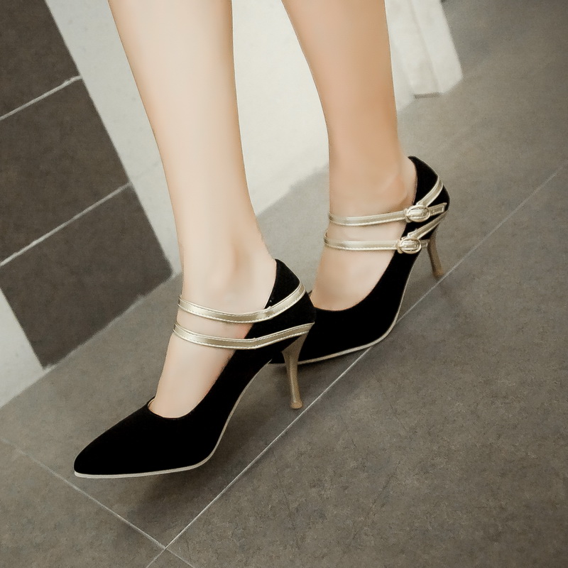 2026 New Style Pointed-Toe Sti - Leather Work Factory ulasan dan harga