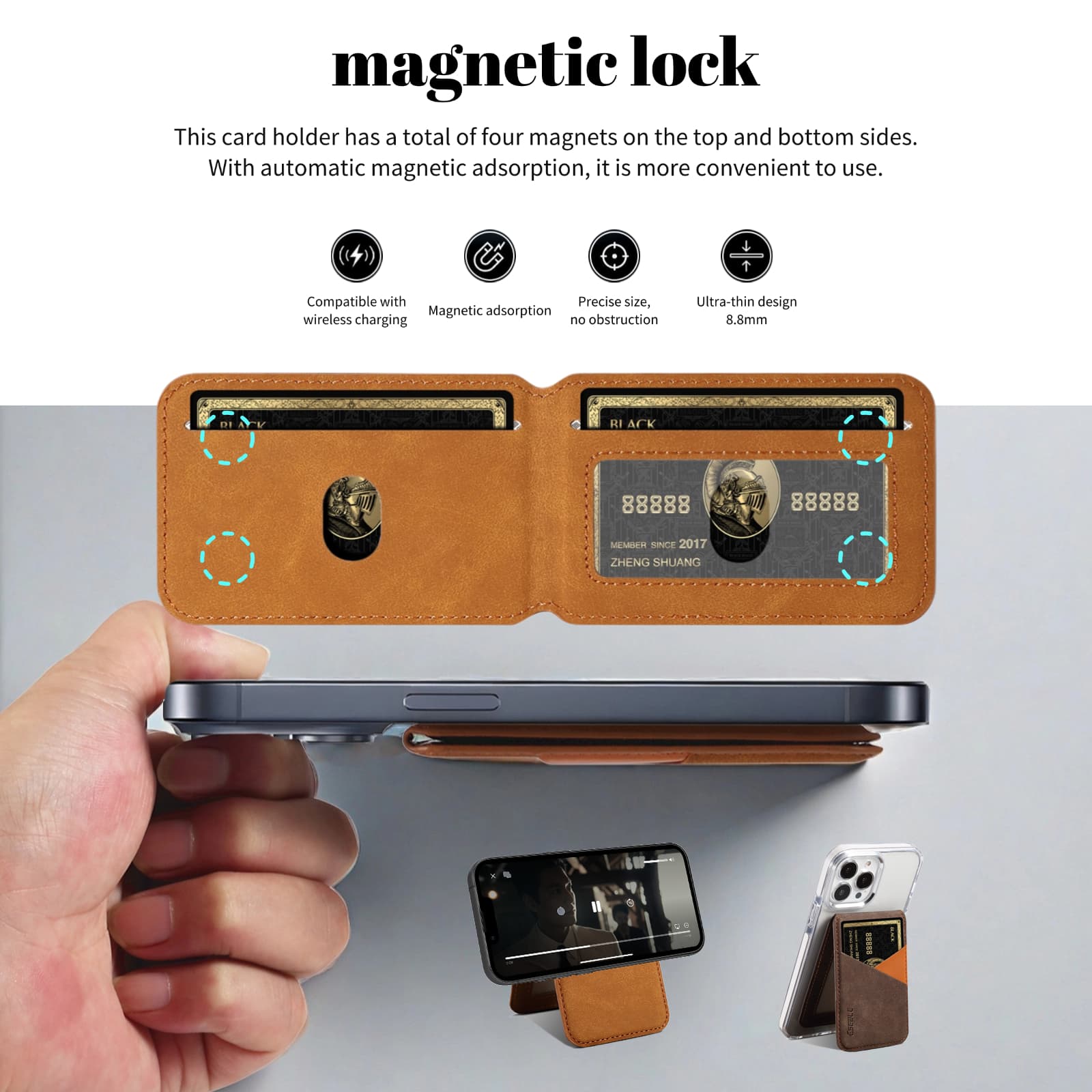 Retro Business Leather Wallet  - Leather Work Bag ulasan dan harga