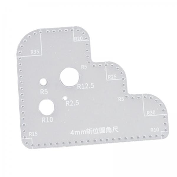 Acrylic Template for Leather C - Leatherwork Ruler ulasan dan harga