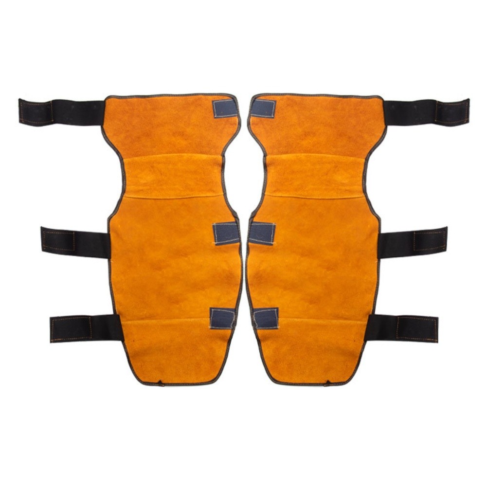 2Pcs Welding Work Knee Protect - Leather Work Knee Pads ulasan dan harga