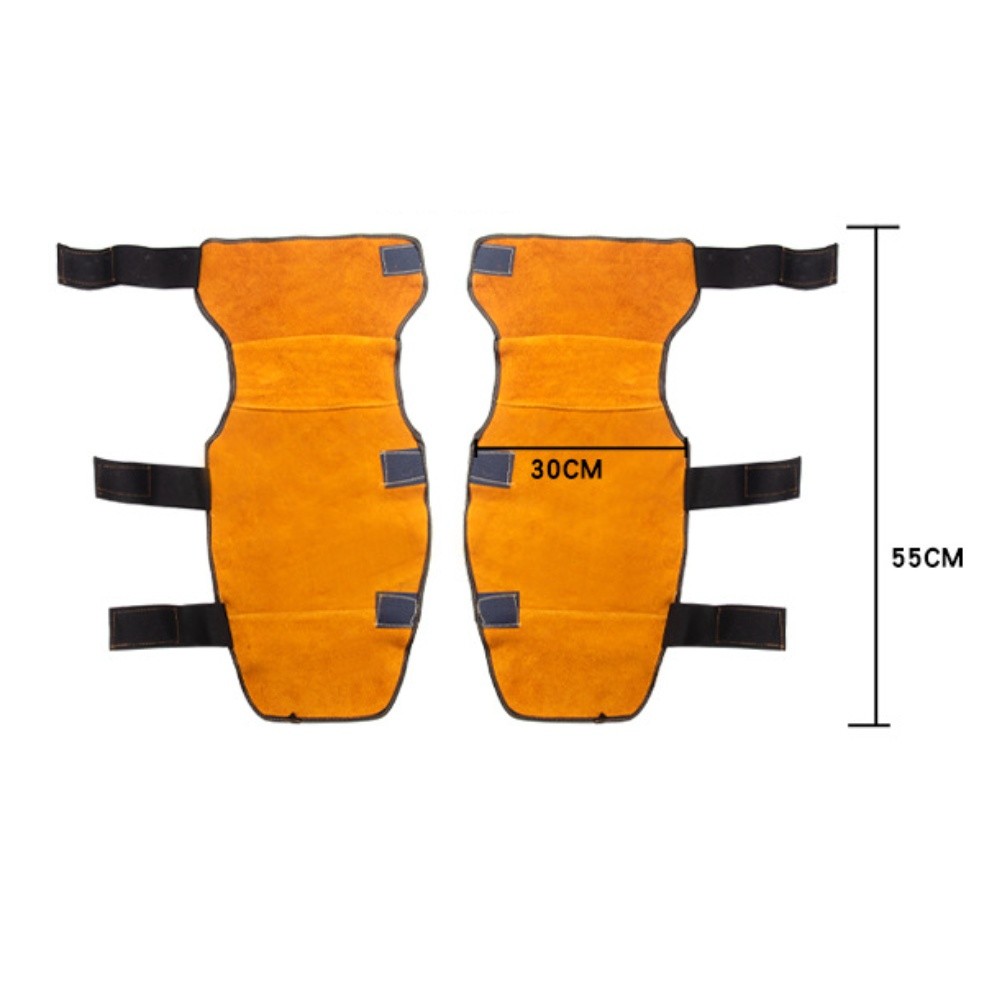 2Pcs Welding Work Knee Protect - Leather Work Knee Pads ulasan dan harga