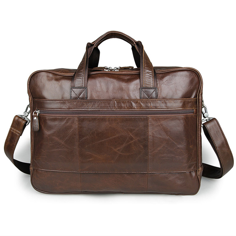 LACHIOUR Genuine Leather Men B - Leather Work Bag ulasan dan harga